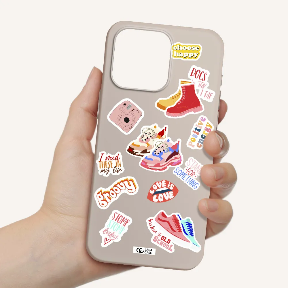 Positive Energy Apple Iphone 15 Pro max Silicone Stone Case