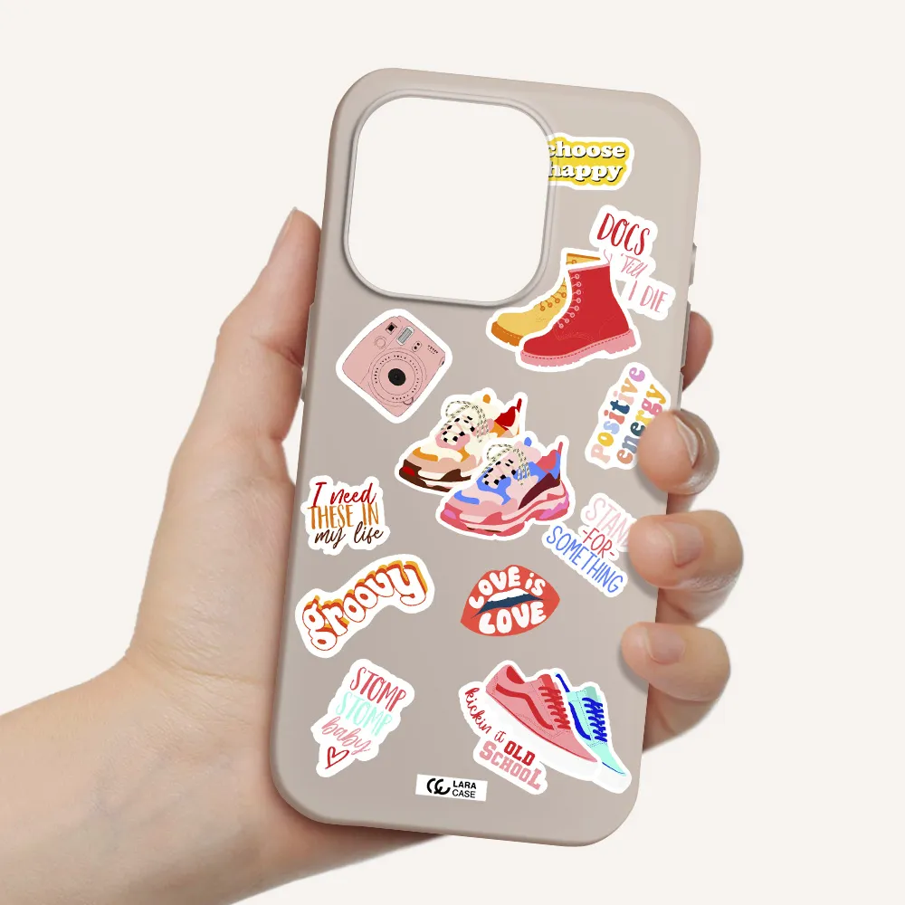 Positive Energy Apple Iphone 15 Pro Silicone Stone Case