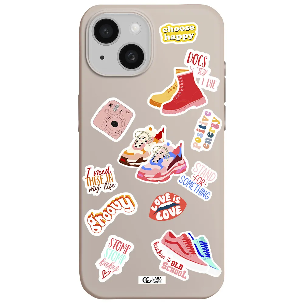 Positive Energy Apple iPhone 15 Silicone Stone Case