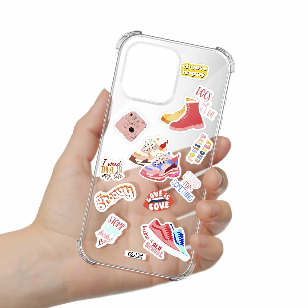 Positive Energy Apple Iphone 16 Pro Max Clear Pc Case