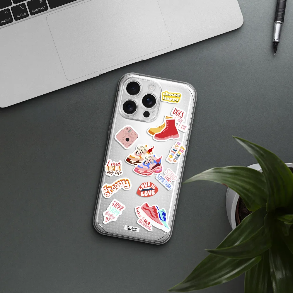 Positive Energy Apple Iphone 16 Pro Max Clear Tpu Case