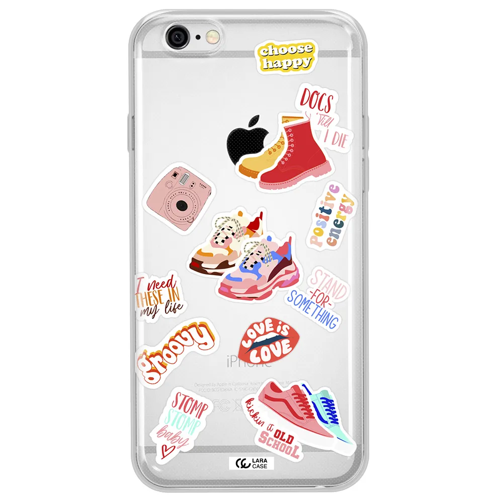 Positive Energy Apple iPhone 6 Clear TPU Case