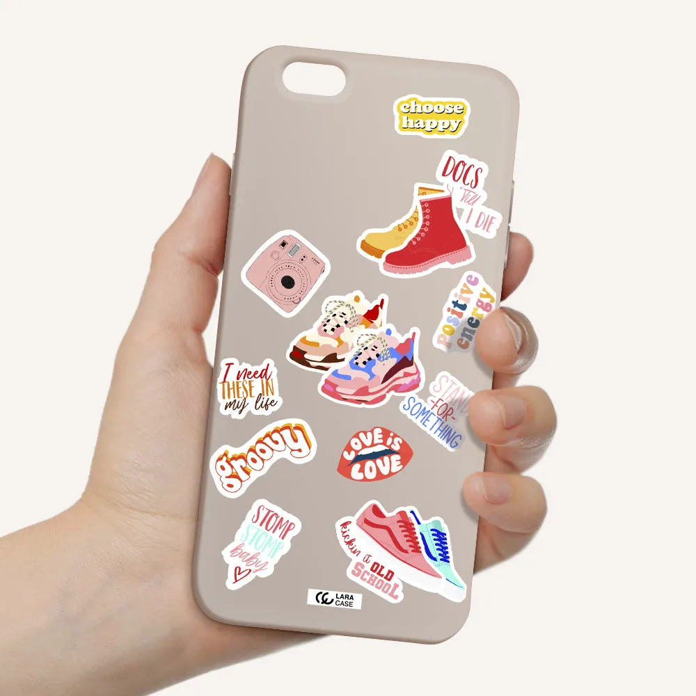 Positive Energy Apple iPhone 6 s plus Silicone Stone Case