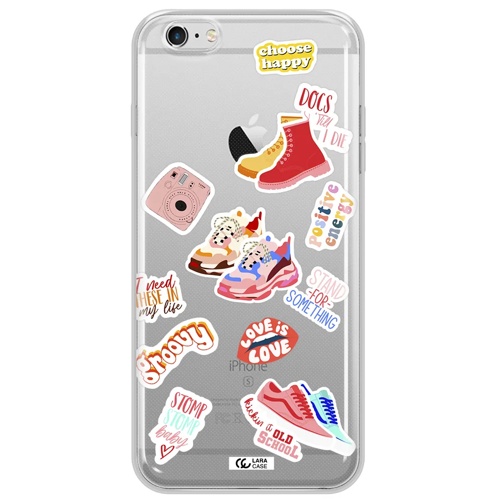 Positive Energy Apple iPhone 6S Clear TPU Case