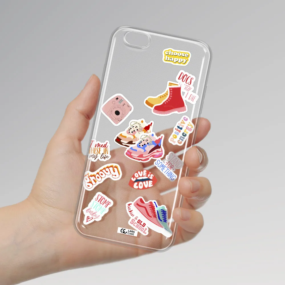 Positive Energy Apple iPhone 6S Clear TPU Case