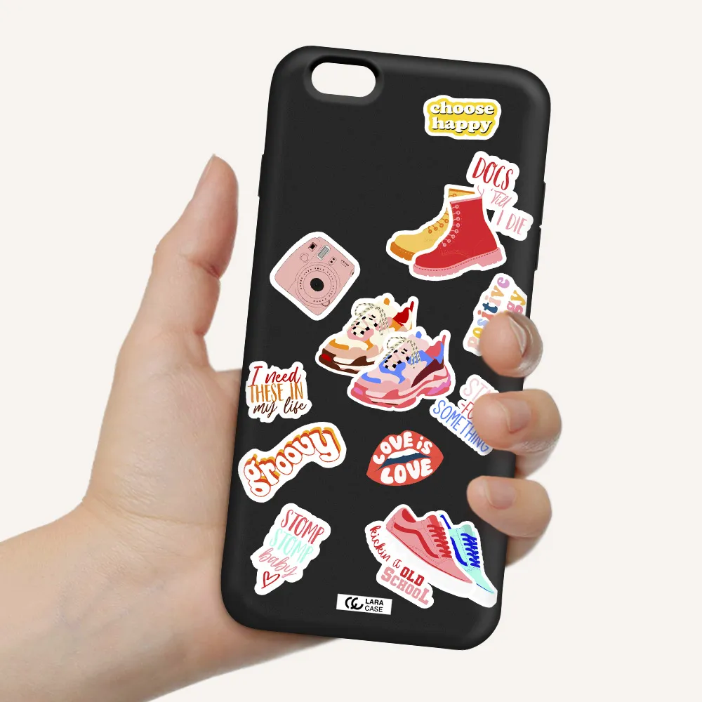 Positive Energy Apple iPhone 6S Silicone black Case