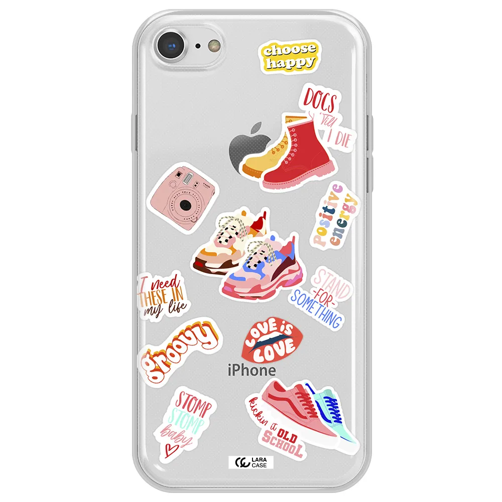 Positive Energy Apple iPhone 7 Clear TPU Case