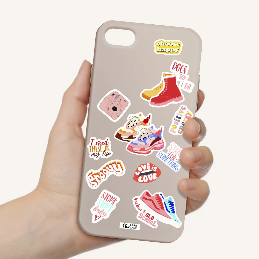 Positive Energy Apple iPhone 8 Silicone Stone Case