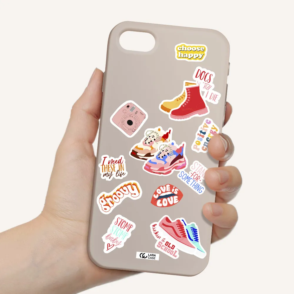 Positive Energy Apple iPhone se 2020 Silicone Stone Case