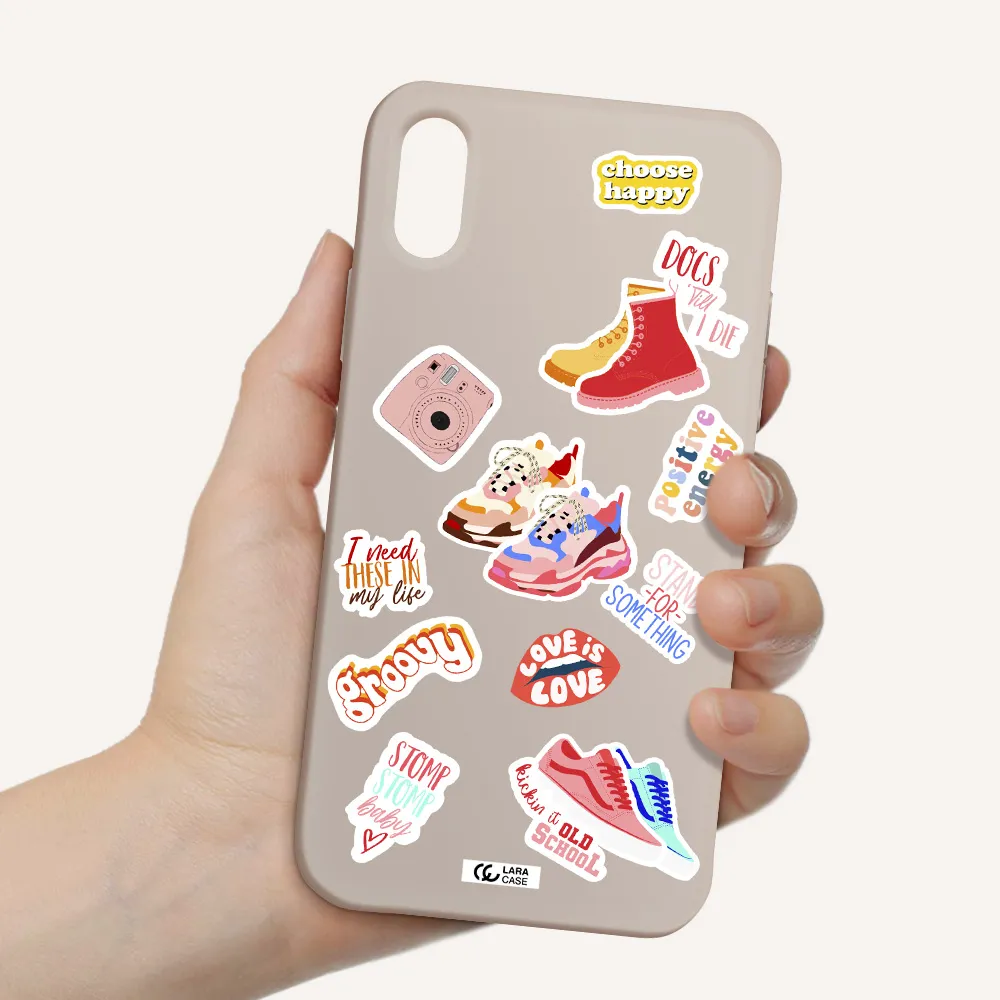 Positive Energy Apple iPhone XS Silicone Stone Case