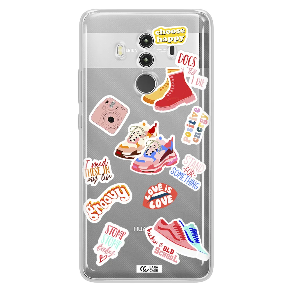 Positive Energy Huawei Mate 10 Clear TPU Case