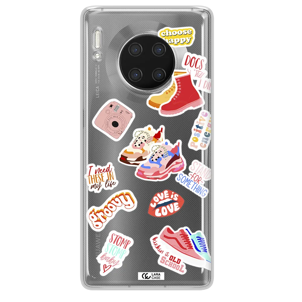 Positive Energy Huawei Mate 30 Pro Clear TPU Case