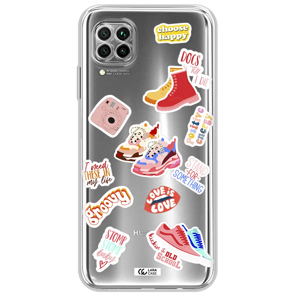 Positive Energy Huawei Nova 7I Clear Tpu Case