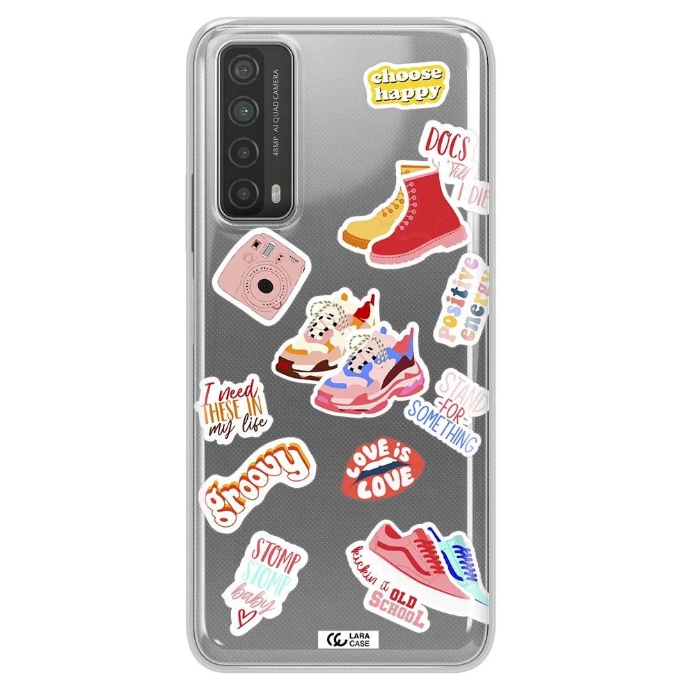 Positive Energy Huawei P Smart 2021 Clear TPU Case