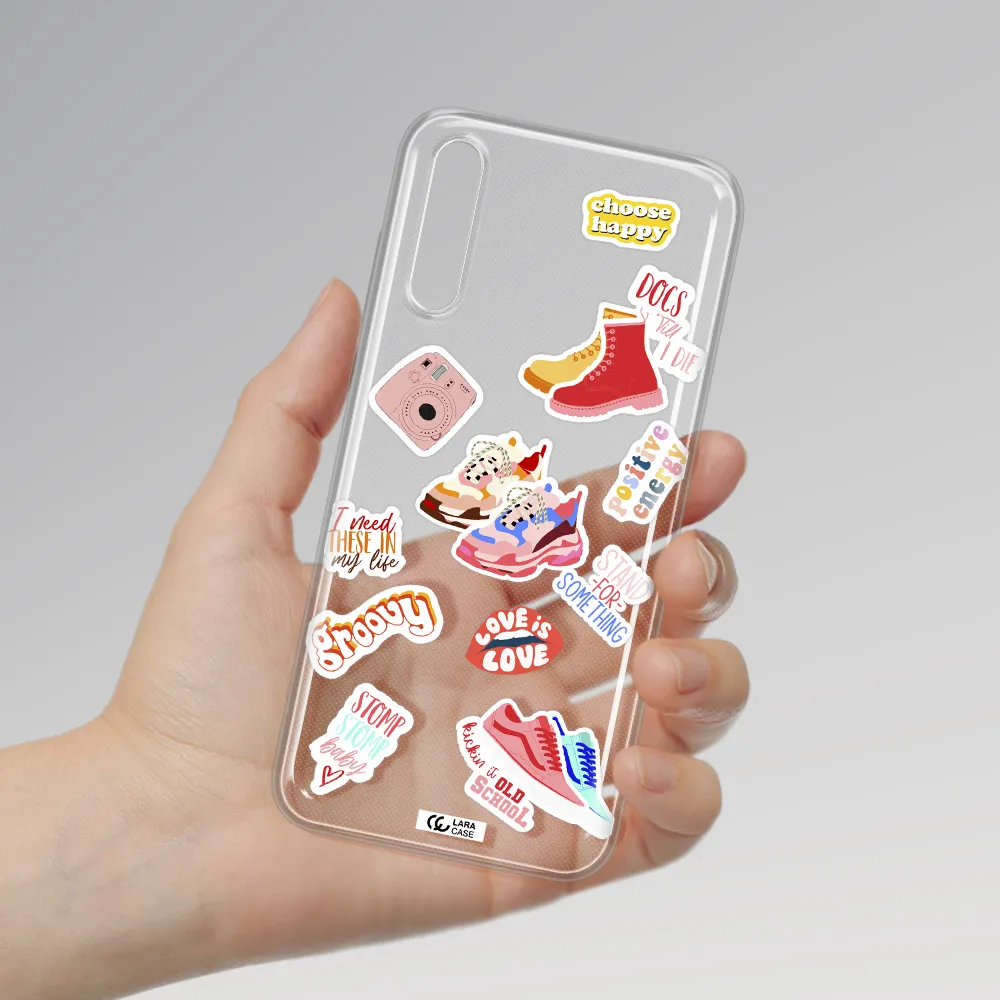 Positive Energy Huawei P Smart S Clear TPU Case