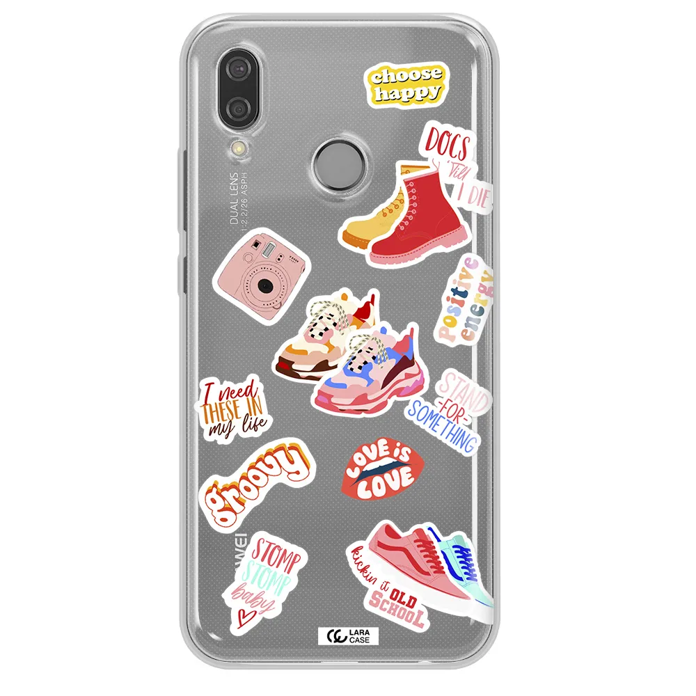 Positive Energy Huawei P20 Lite Clear TPU Case