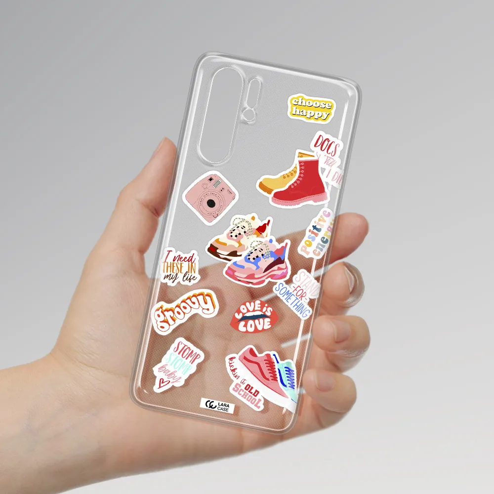 Positive Energy Huawei P30 Pro Clear TPU Case