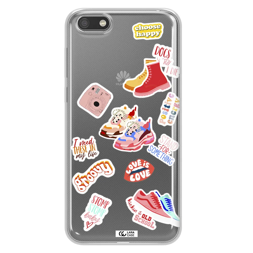 Positive Energy Huawei Y5 2018 Clear TPU Case