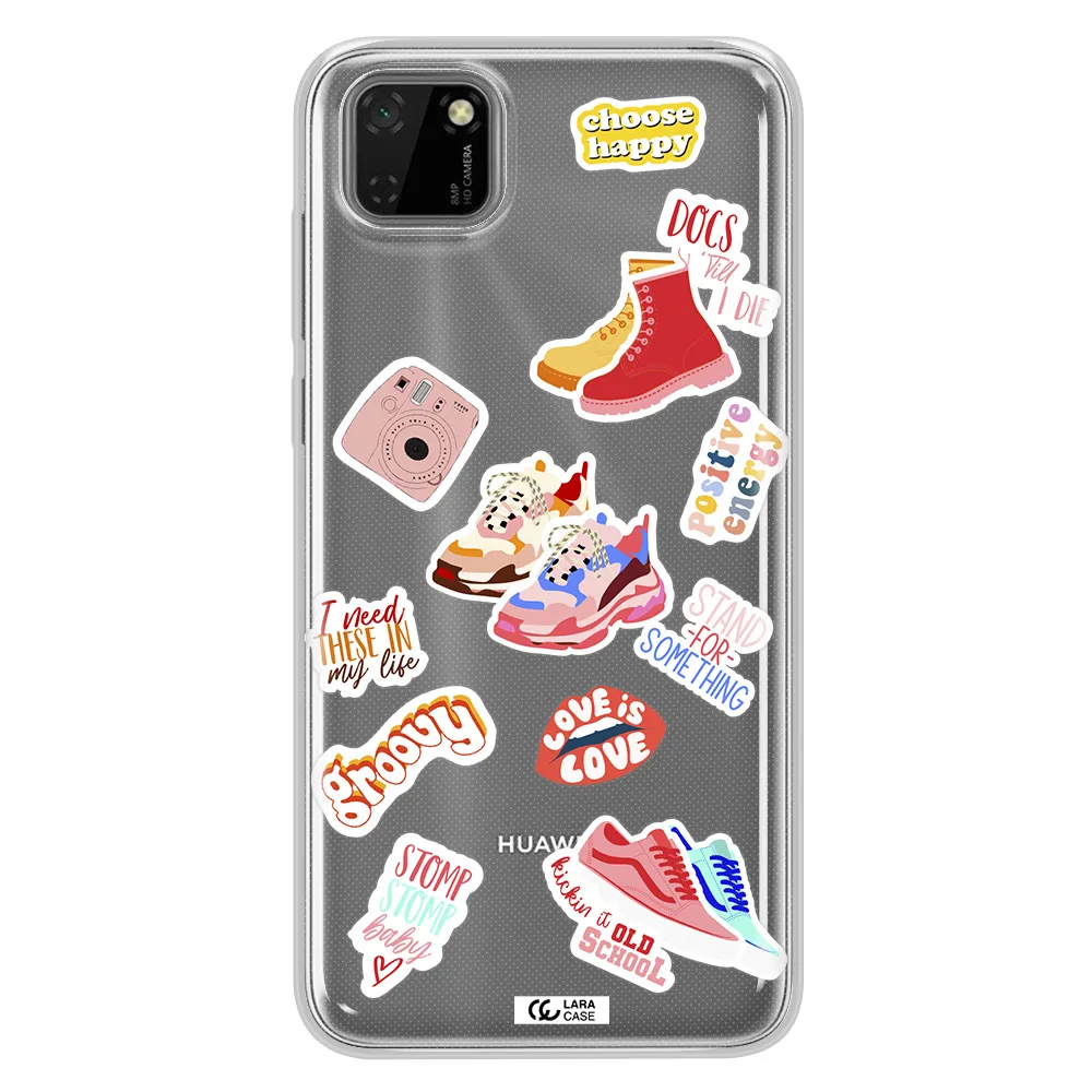 Positive Energy Huawei Y5P Clear TPU Case