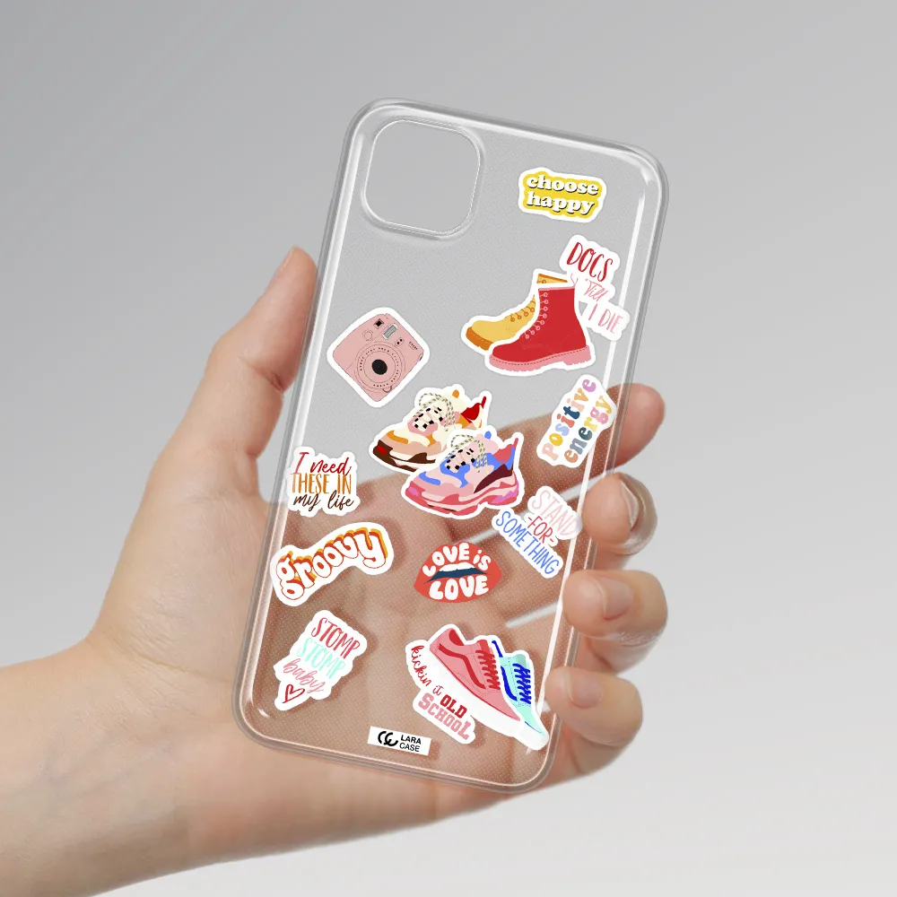 Positive Energy Huawei Y5P Clear TPU Case