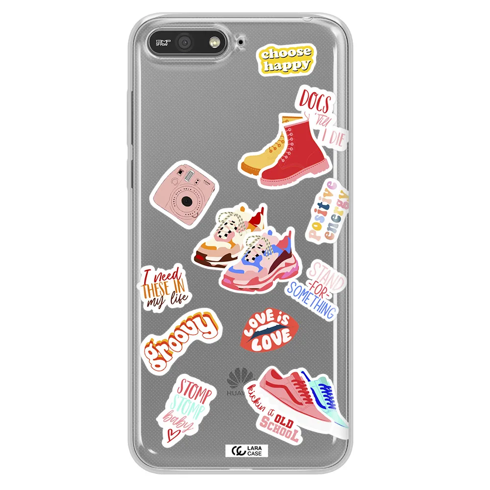 Positive Energy Huawei Y6 2018 Clear TPU Case