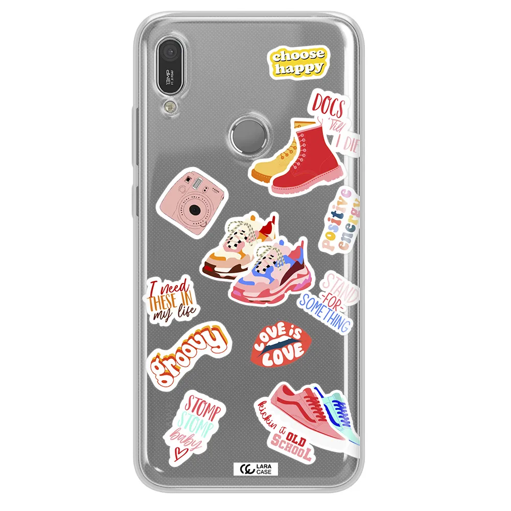 Positive Energy Huawei Y6 2019 Clear TPU Case