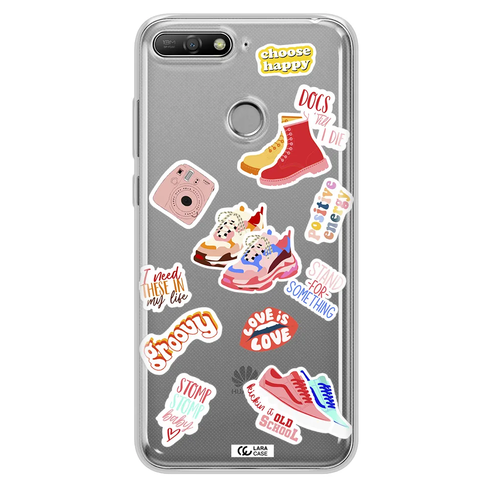 Positive Energy Huawei Y6 Prime 2018 Clear TPU Case