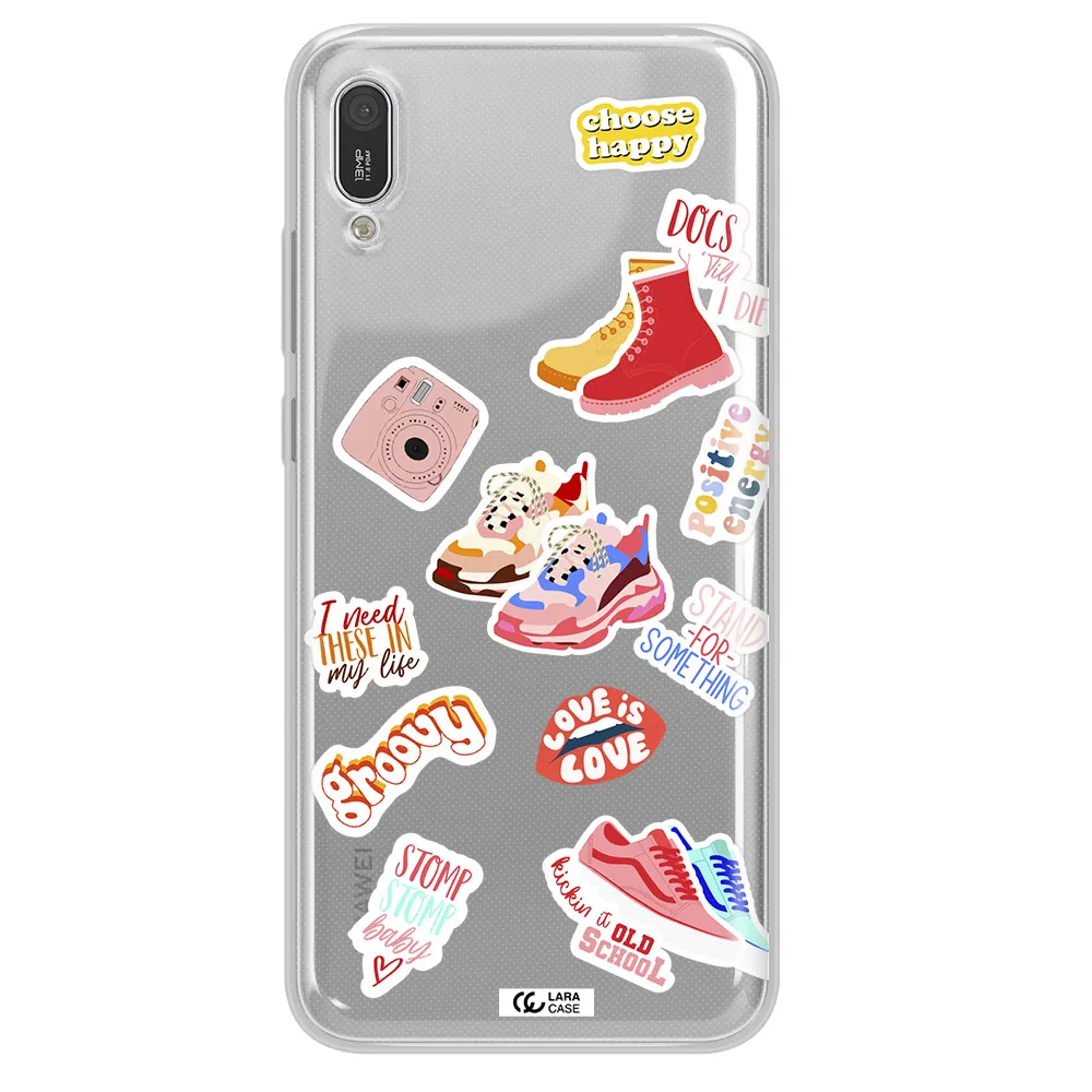 Positive Energy Huawei Y6 Pro 2019 Clear TPU Case