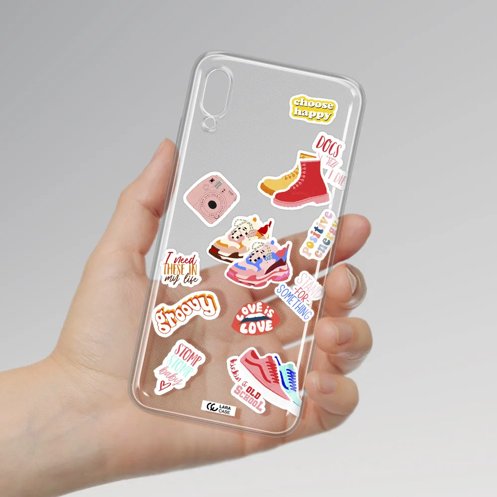 Positive Energy Huawei Y6 Pro 2019 Clear TPU Case