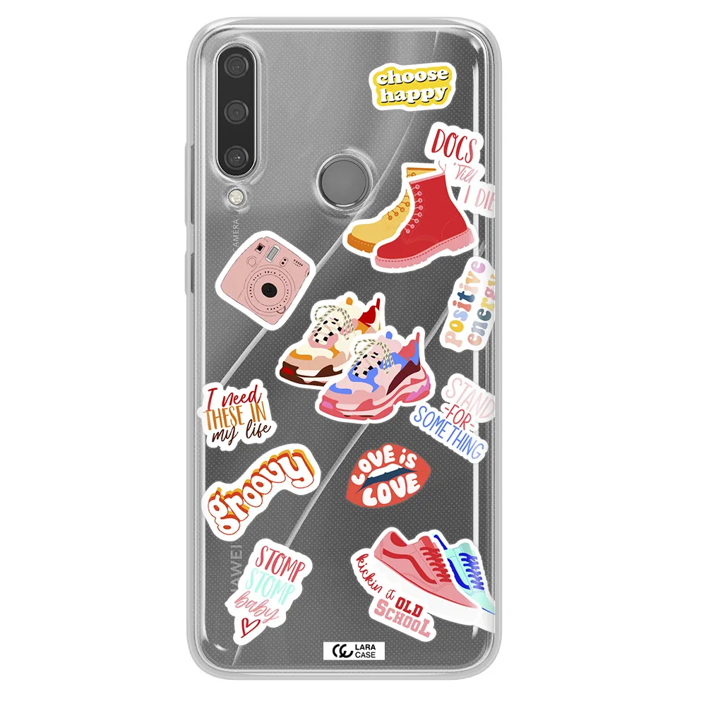 Positive Energy Huawei Y6P Clear TPU Case