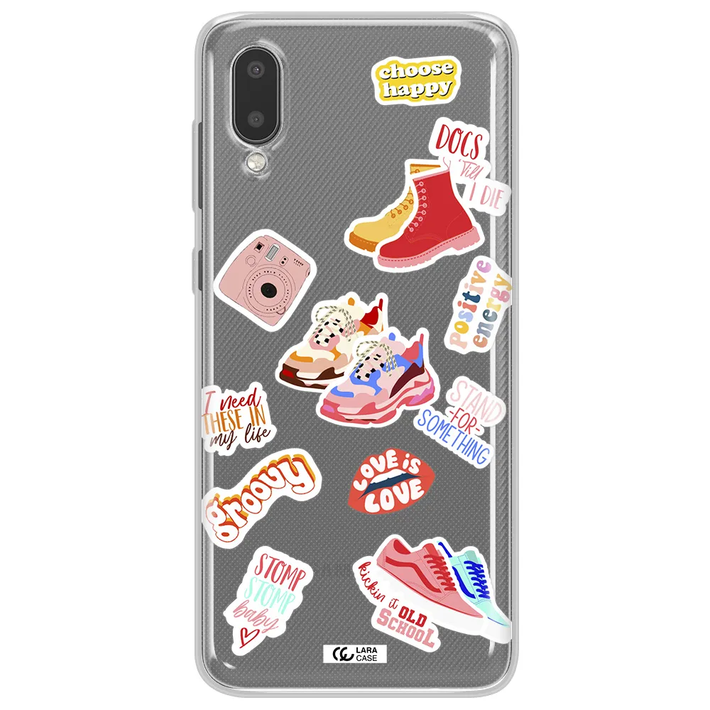 Positive Energy Samsung A02 Clear TPU Case