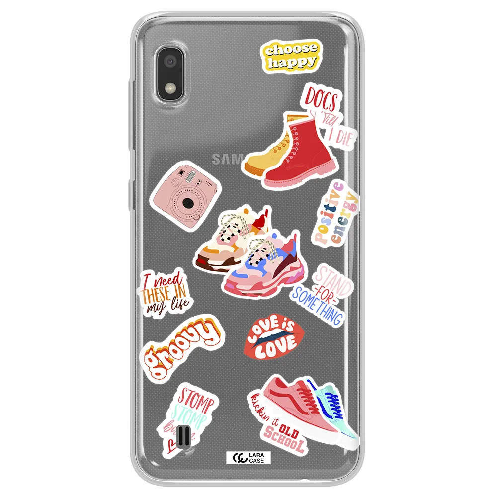 Positive Energy Samsung A10 Clear TPU Case