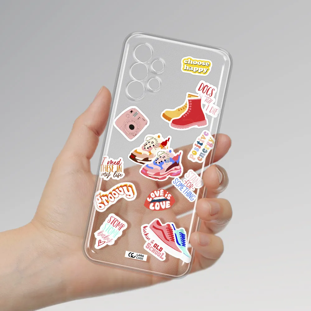 Positive Energy Samsung A13 4g Clear TPU Case