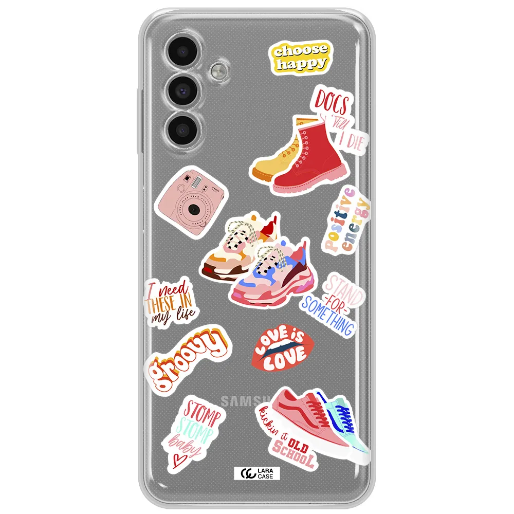 Positive Energy Samsung A13 5G Clear Tpu Case