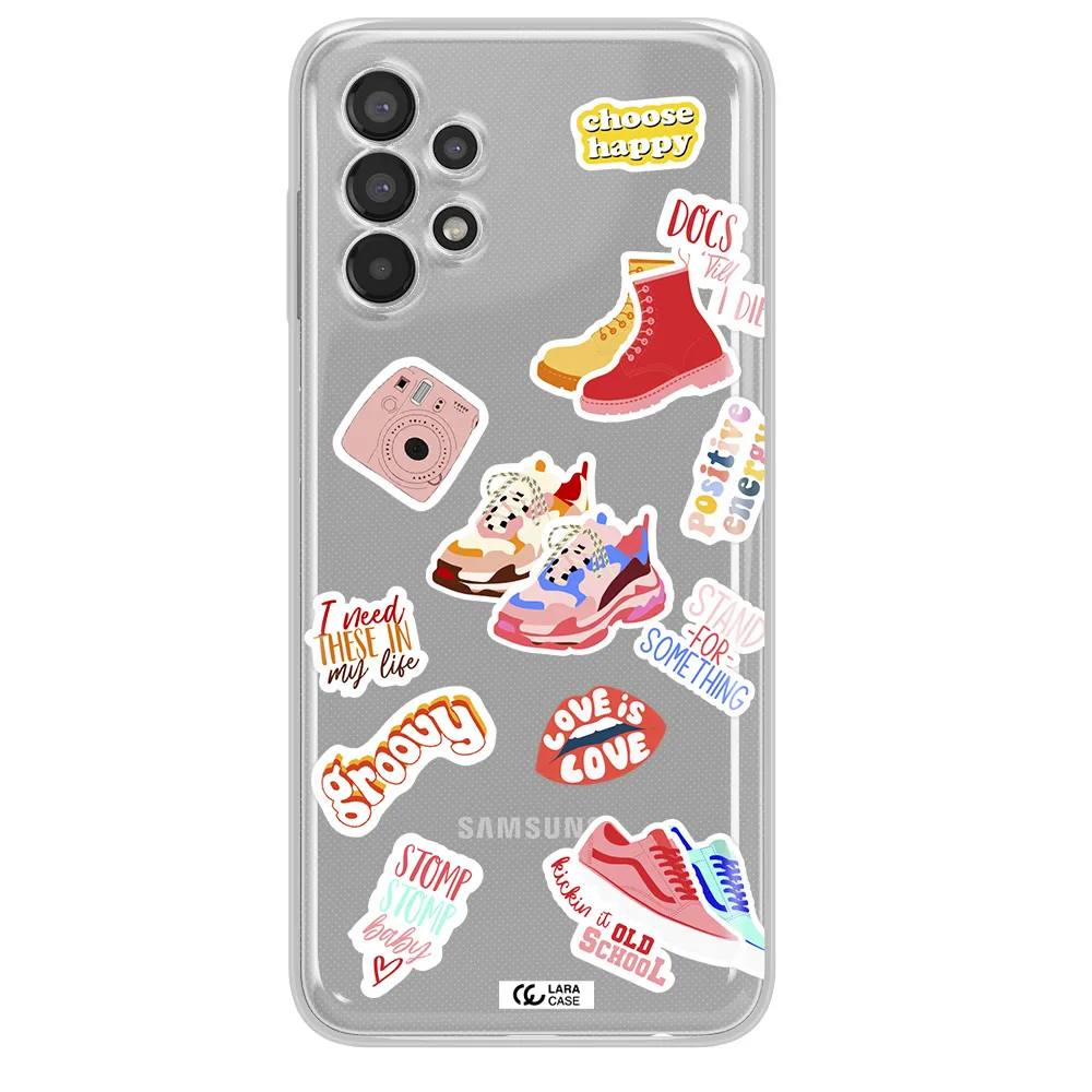 Positive Energy Samsung A13 Clear TPU Case