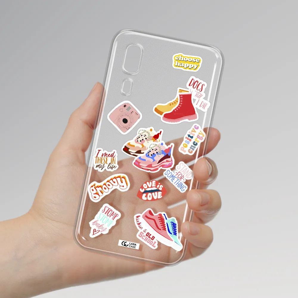 Positive Energy Samsung A2 Core Clear TPU Case