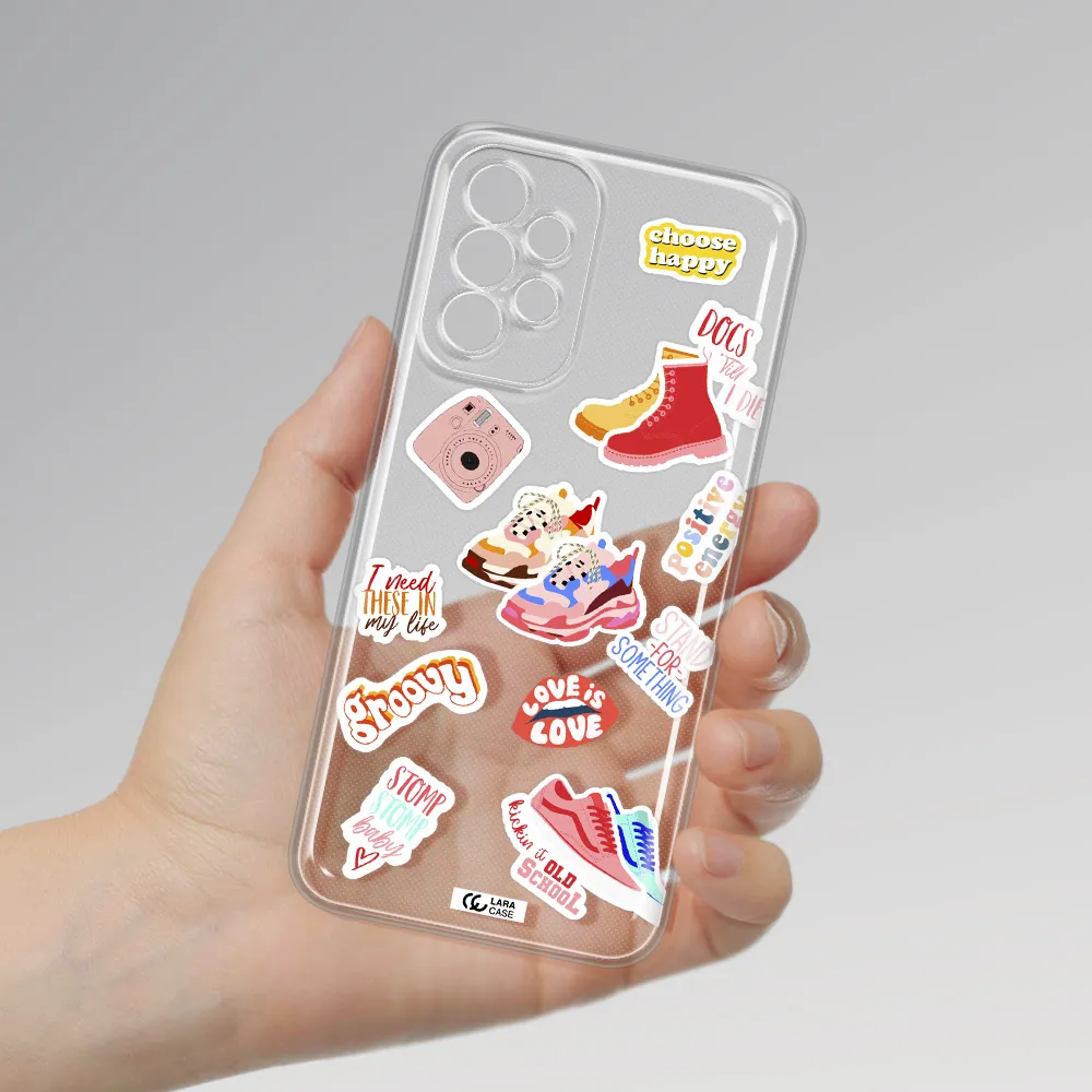 Positive Energy Samsung A23 5G Clear Tpu Case