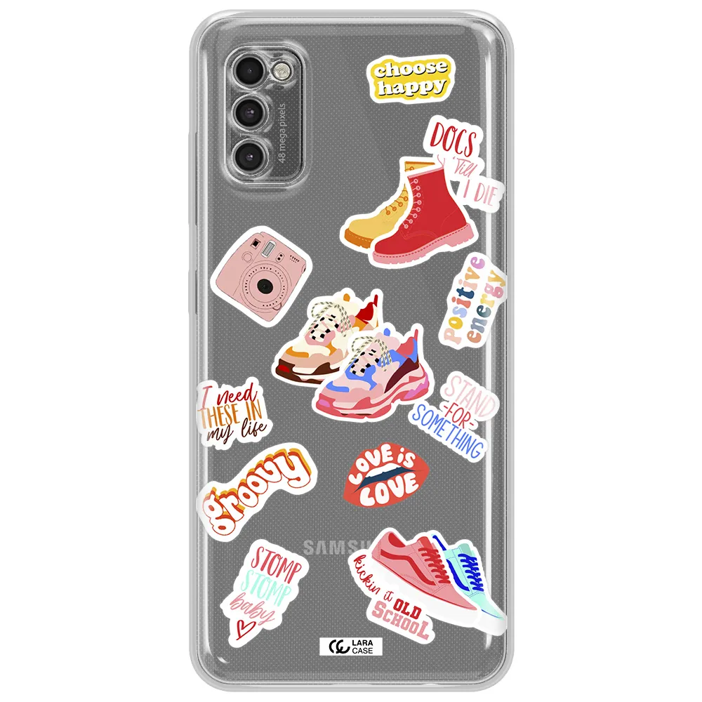 Positive Energy Samsung A41 Clear Tpu Case