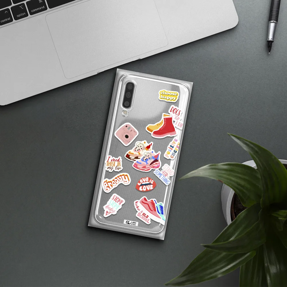 Positive Energy Samsung A50S Clear Tpu Case