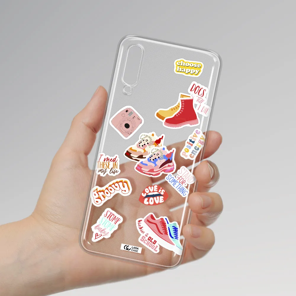 Positive Energy Samsung A70 Clear TPU Case