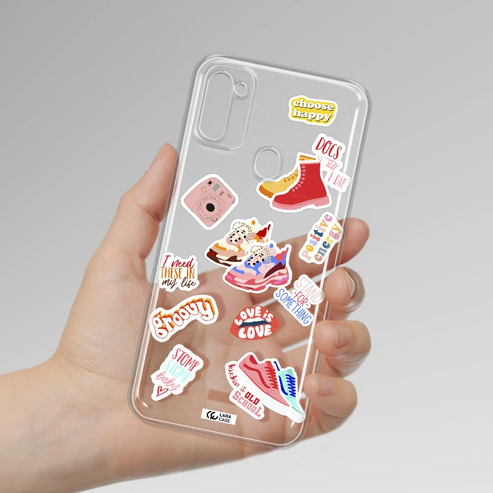 Positive Energy Samsung M11 Clear TPU Case