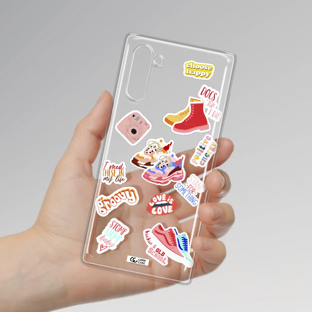 Positive Energy Samsung Note 10 Clear TPU Case