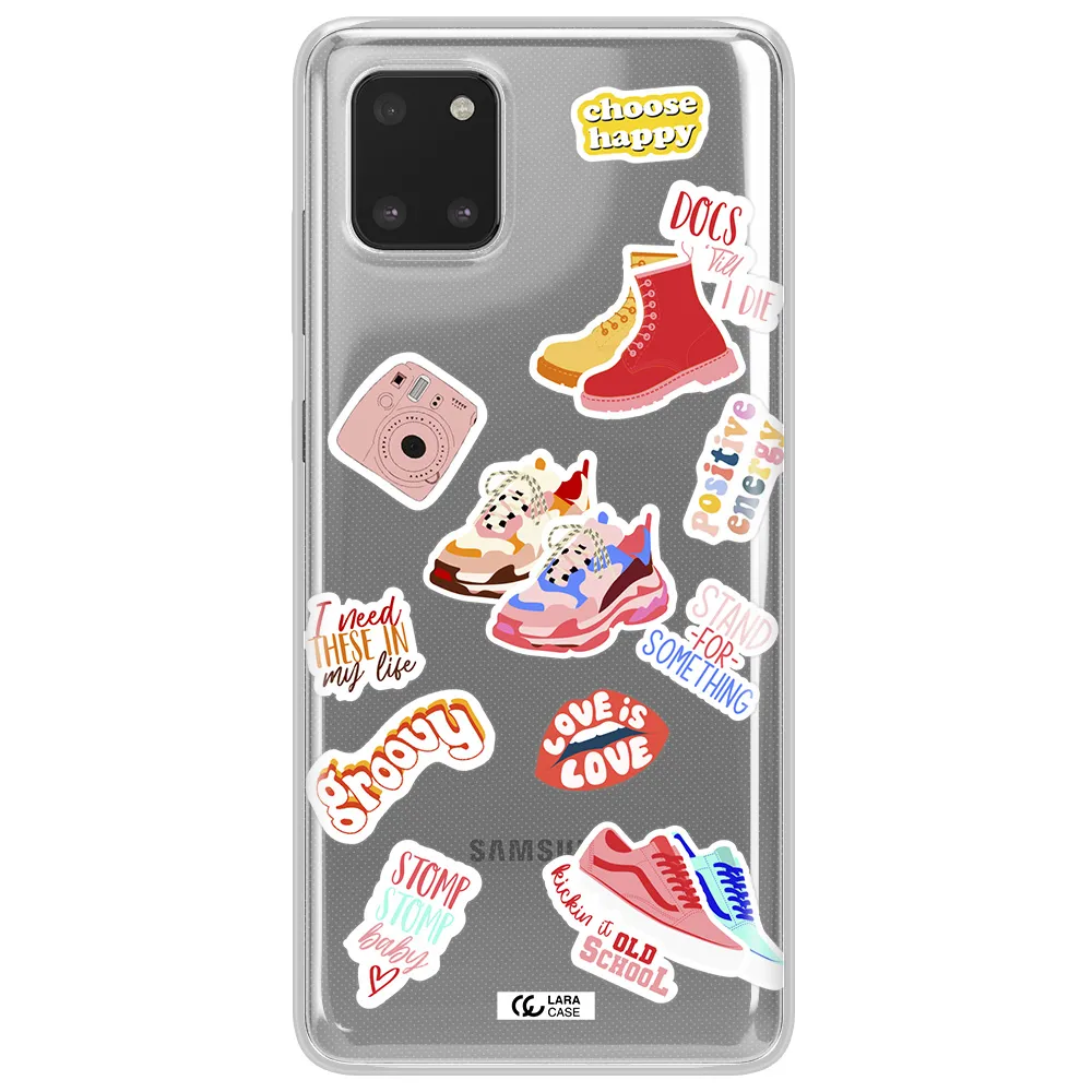 Positive Energy Samsung Note 10 Lite Clear TPU Case