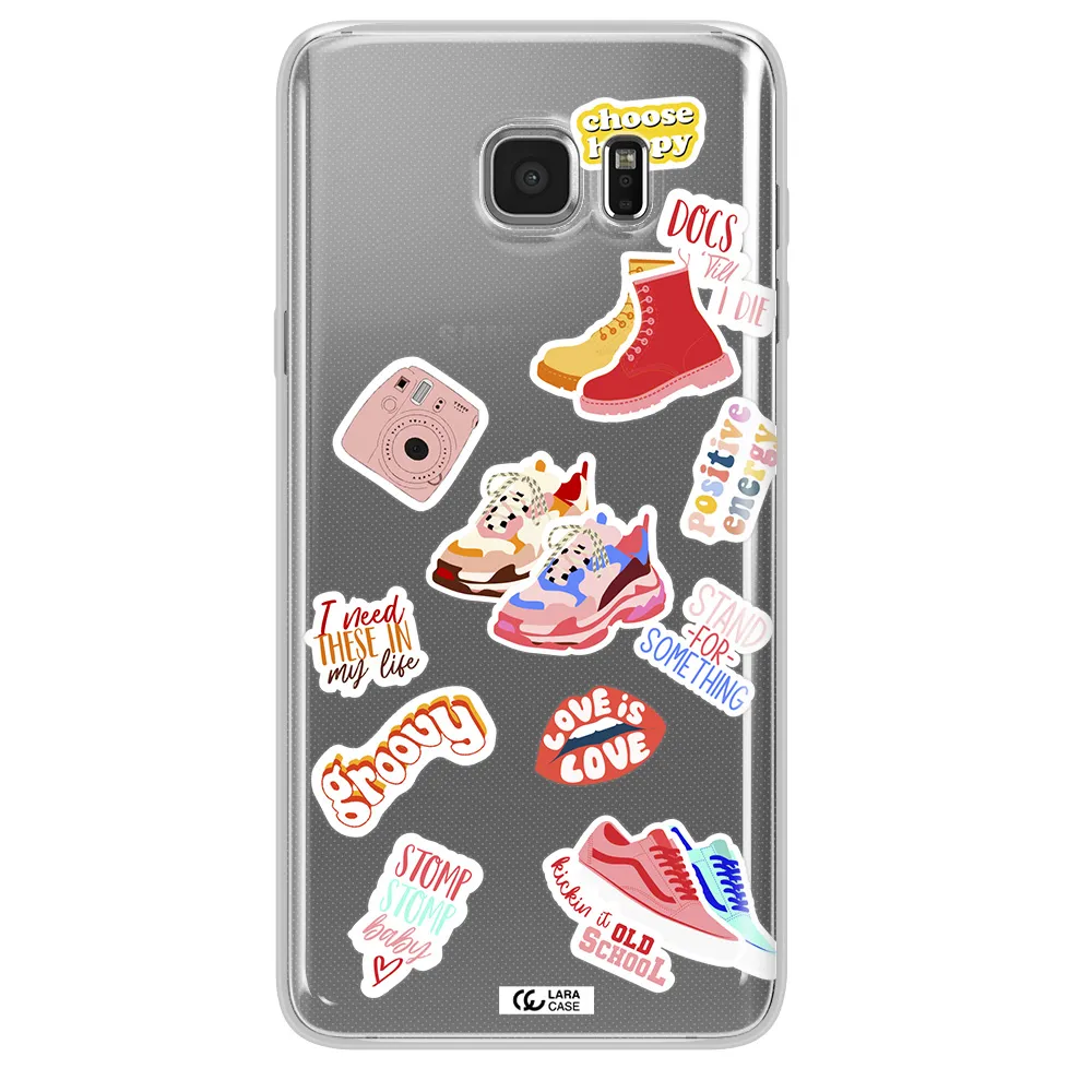 Positive Energy Samsung Note 5 Clear TPU Case