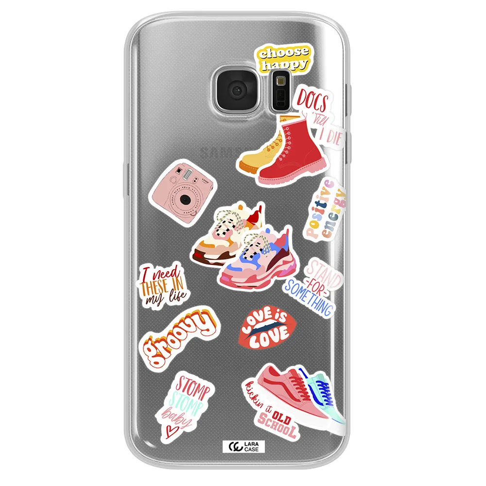 Positive Energy Samsung S 7 Clear TPU Case