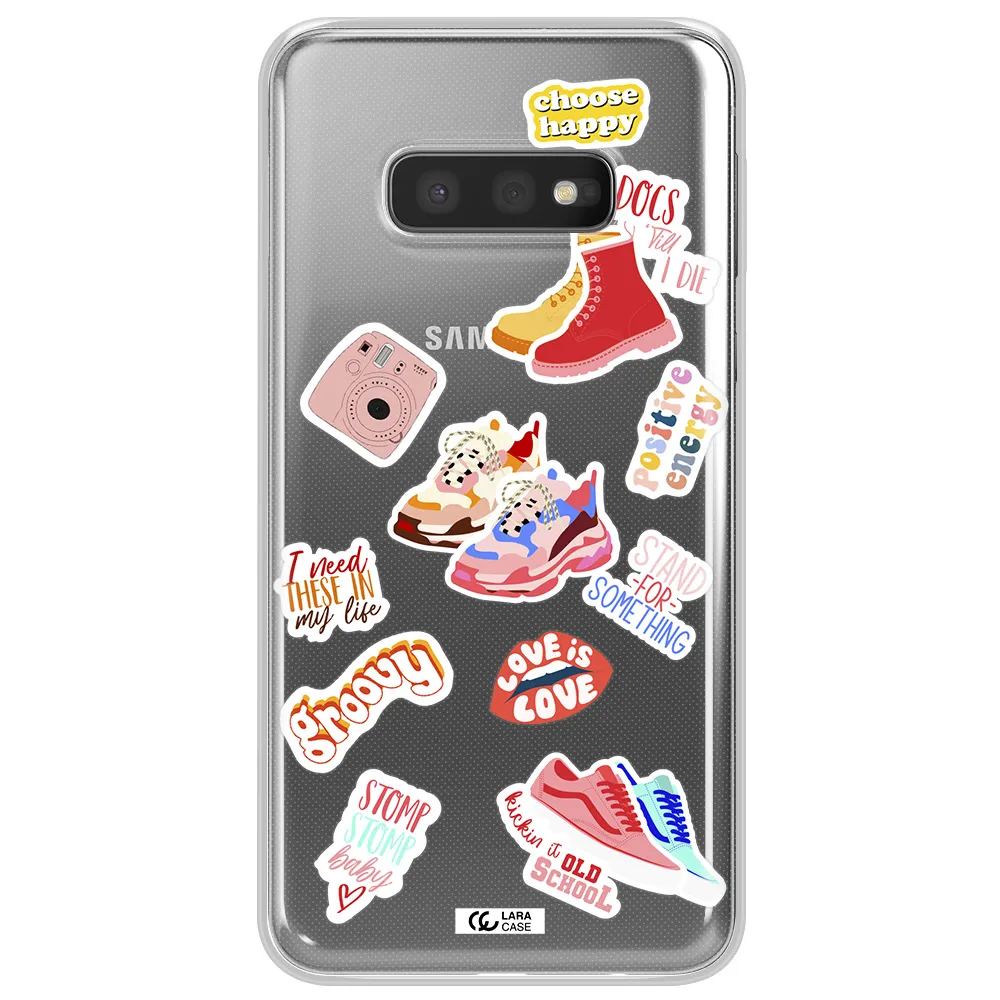 Positive Energy Samsung S10e Clear TPU Case