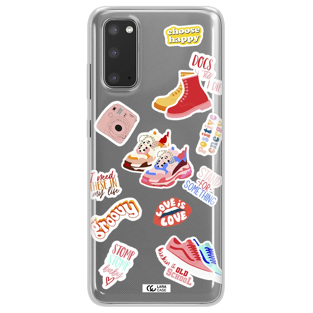 Positive Energy Samsung S20 Clear TPU Case