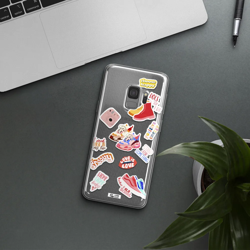 Positive Energy Samsung S9 Clear TPU Case