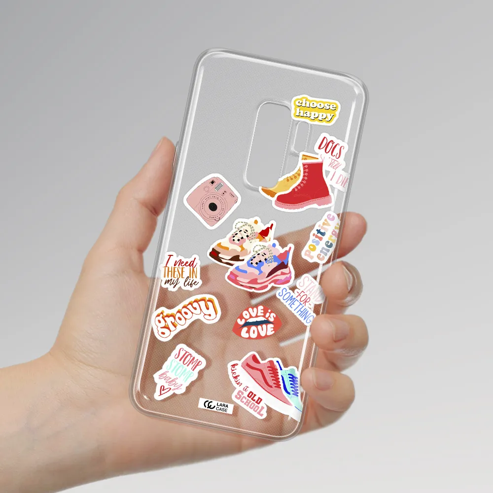 Positive Energy Samsung S9 Plus Clear TPU Case