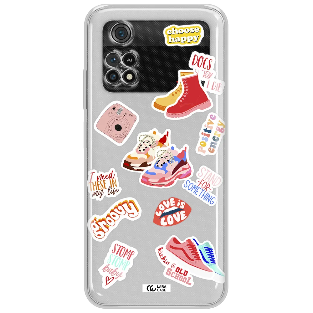 Positive Energy Xiaomi Poco M4 Pro 4G Clear Tpu Case